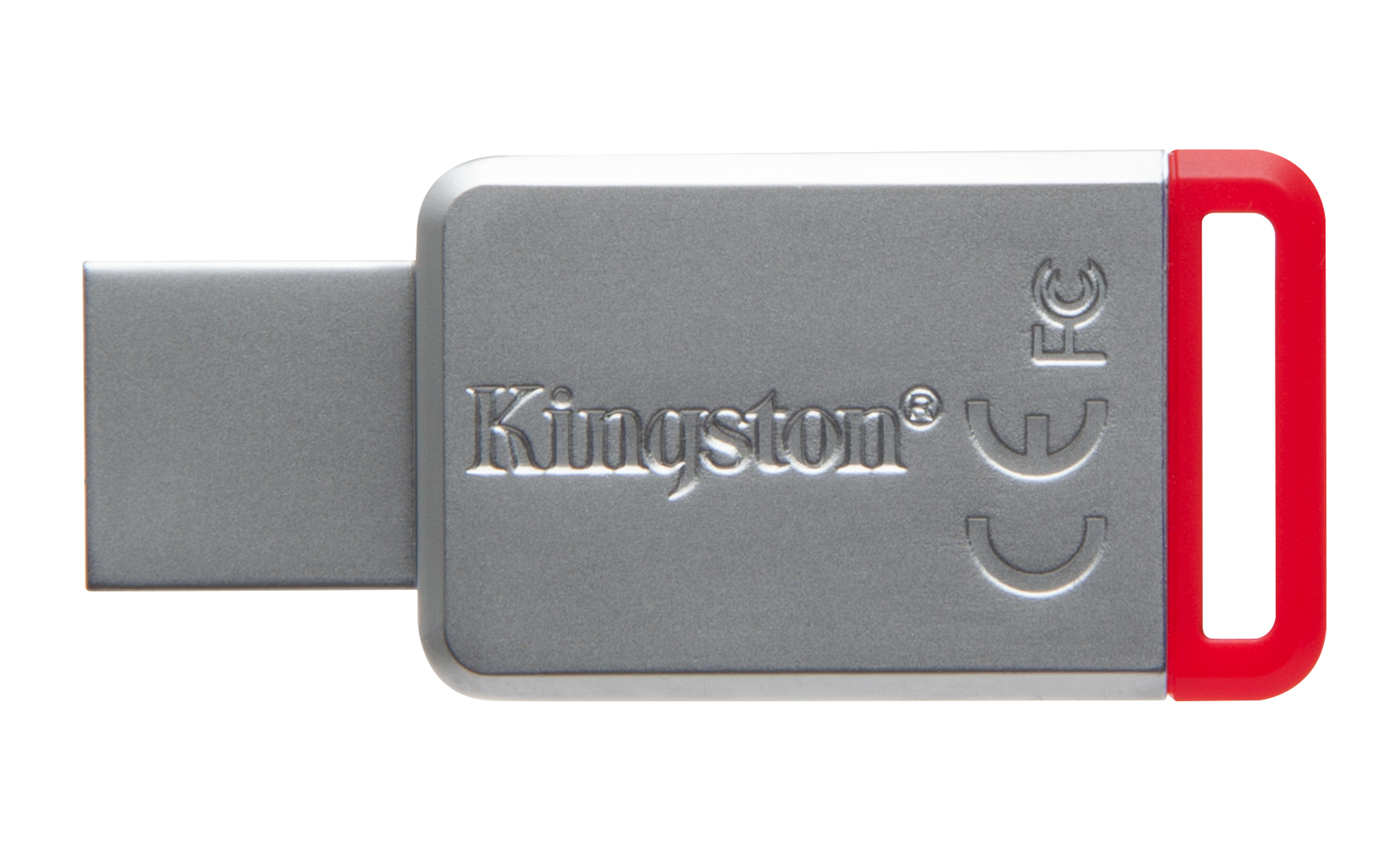 Kingston Technology DataTraveler 50 32GB unità flash USB USB tipo A 3.2 Gen 1 (3.1 Gen 1) Rosso, Argento
