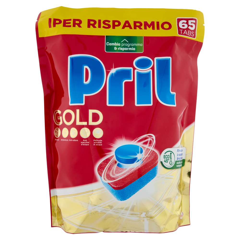 PRIL Gold Tabs 65pz (1.114g)