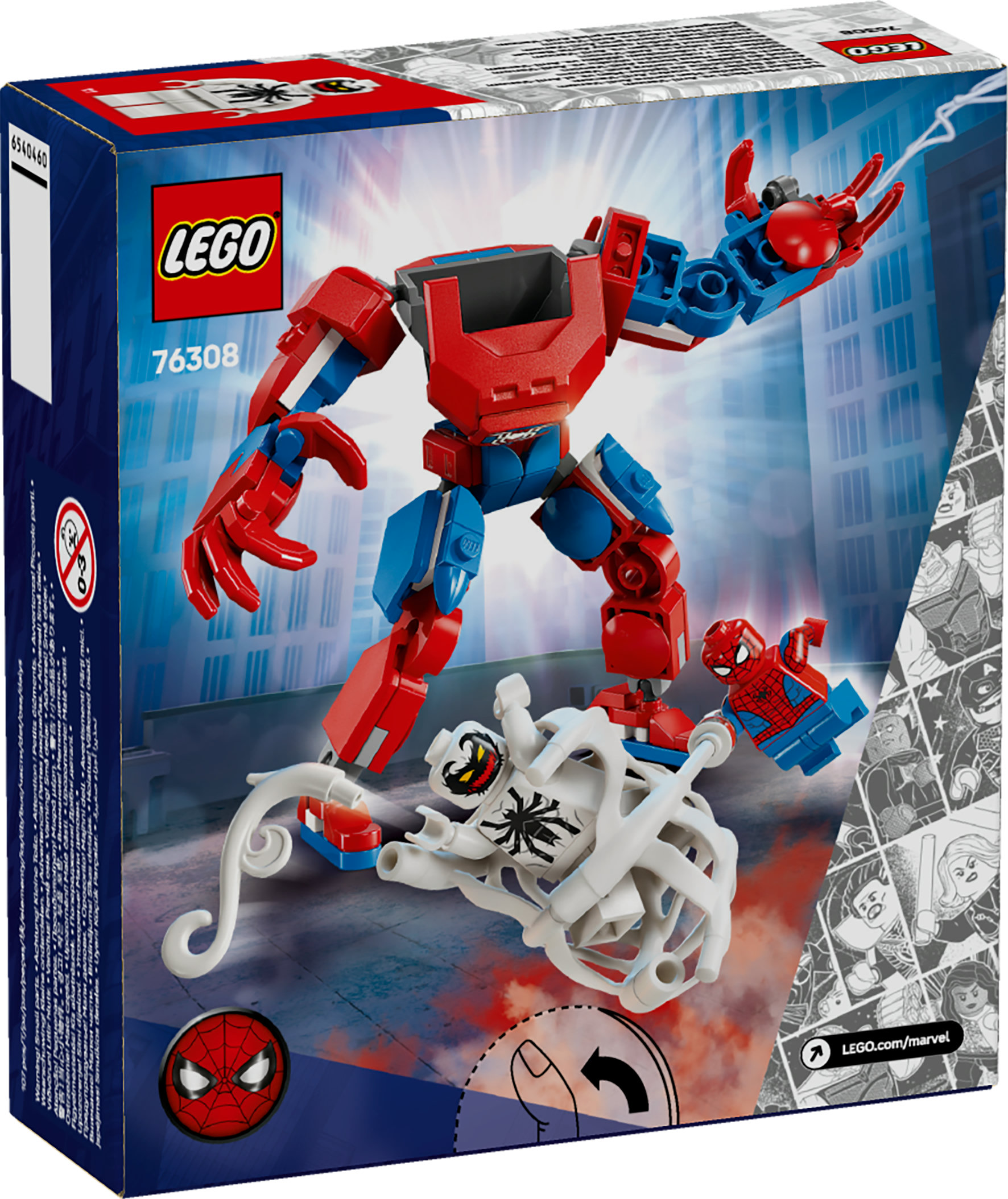 LEGO Mech di Spider-Man contro Anti-Venom