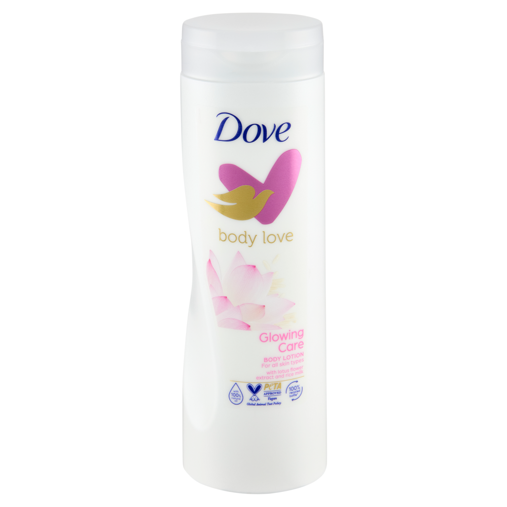 Dove body love Glowing Care Body Lotion For all skin types 400 ml