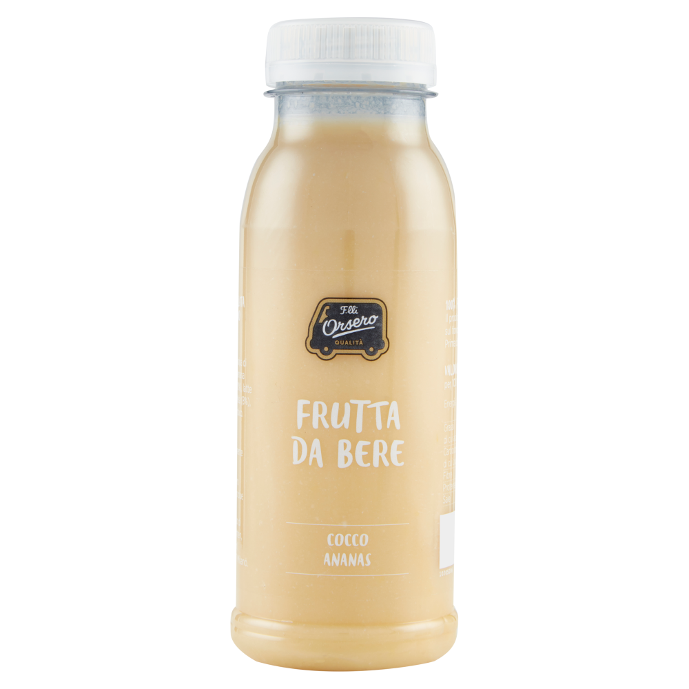 F.lli Orsero Frutta da Bere Cocco Ananas 250 ml