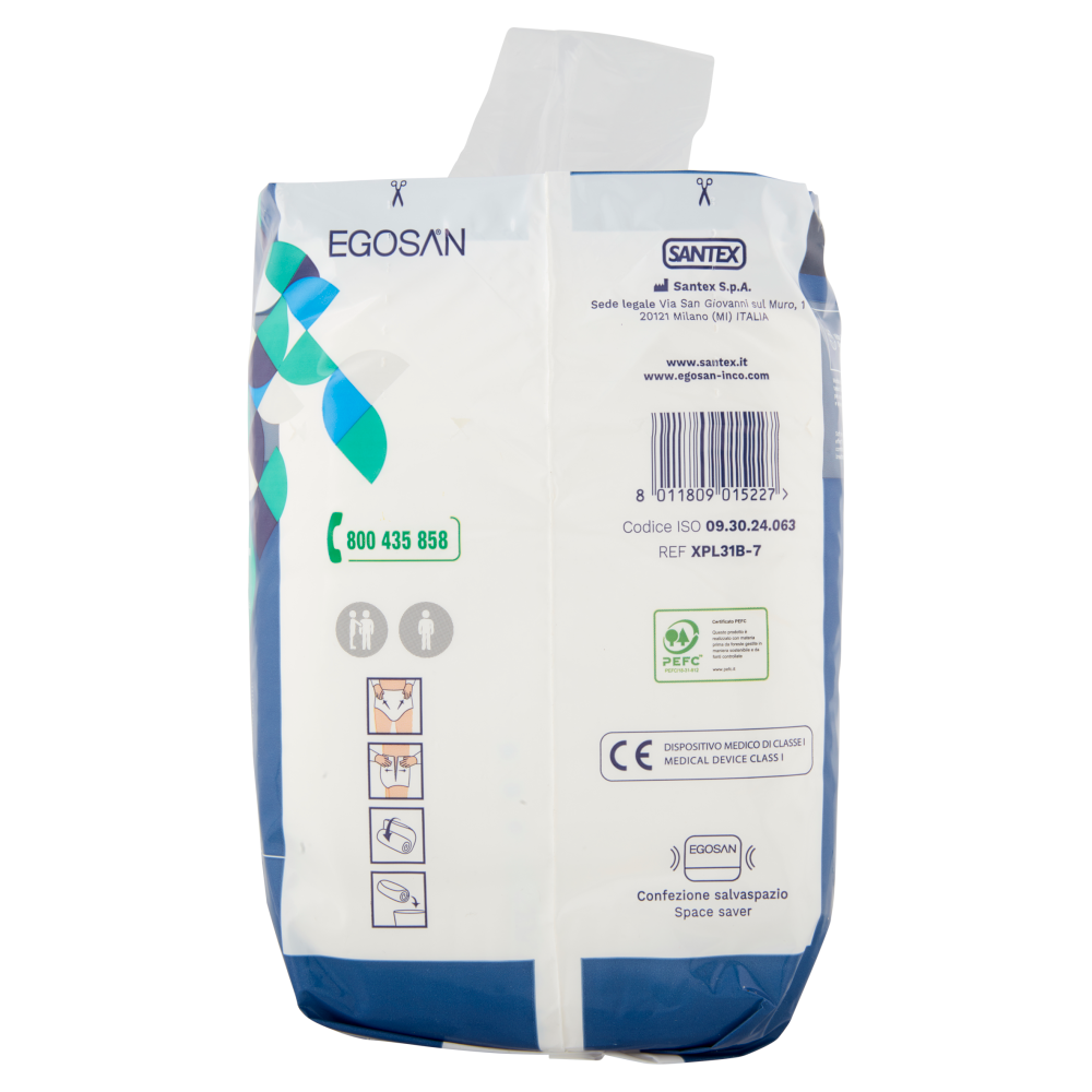 Egosan Pants Classic Notte Large Unisex 7 pz