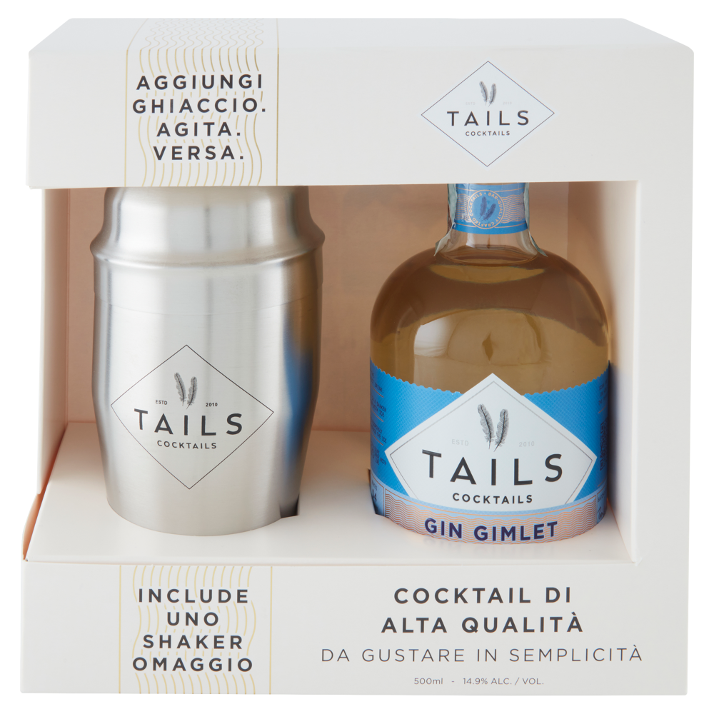 Tails Cocktails Set Shaker Gin Gimlet 500 ml Carrefour