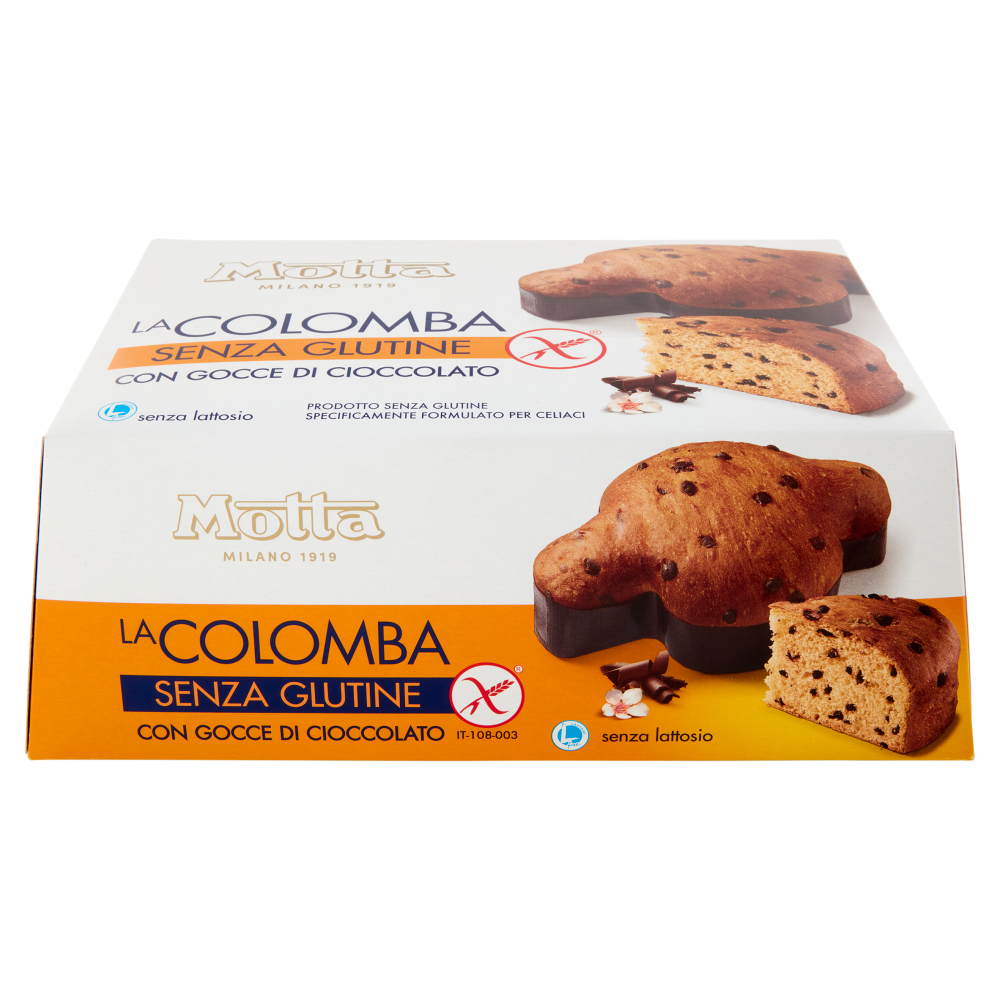 Motta la Colomba Senza Glutine con Gocce di Cioccolato 450 g