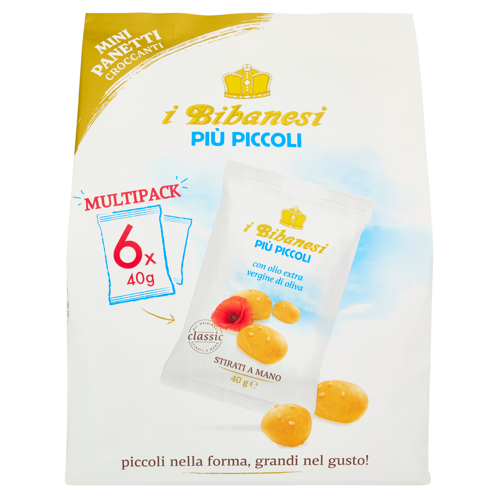 i Bibanesi Pi&ugrave; Piccoli 6 x 40 g