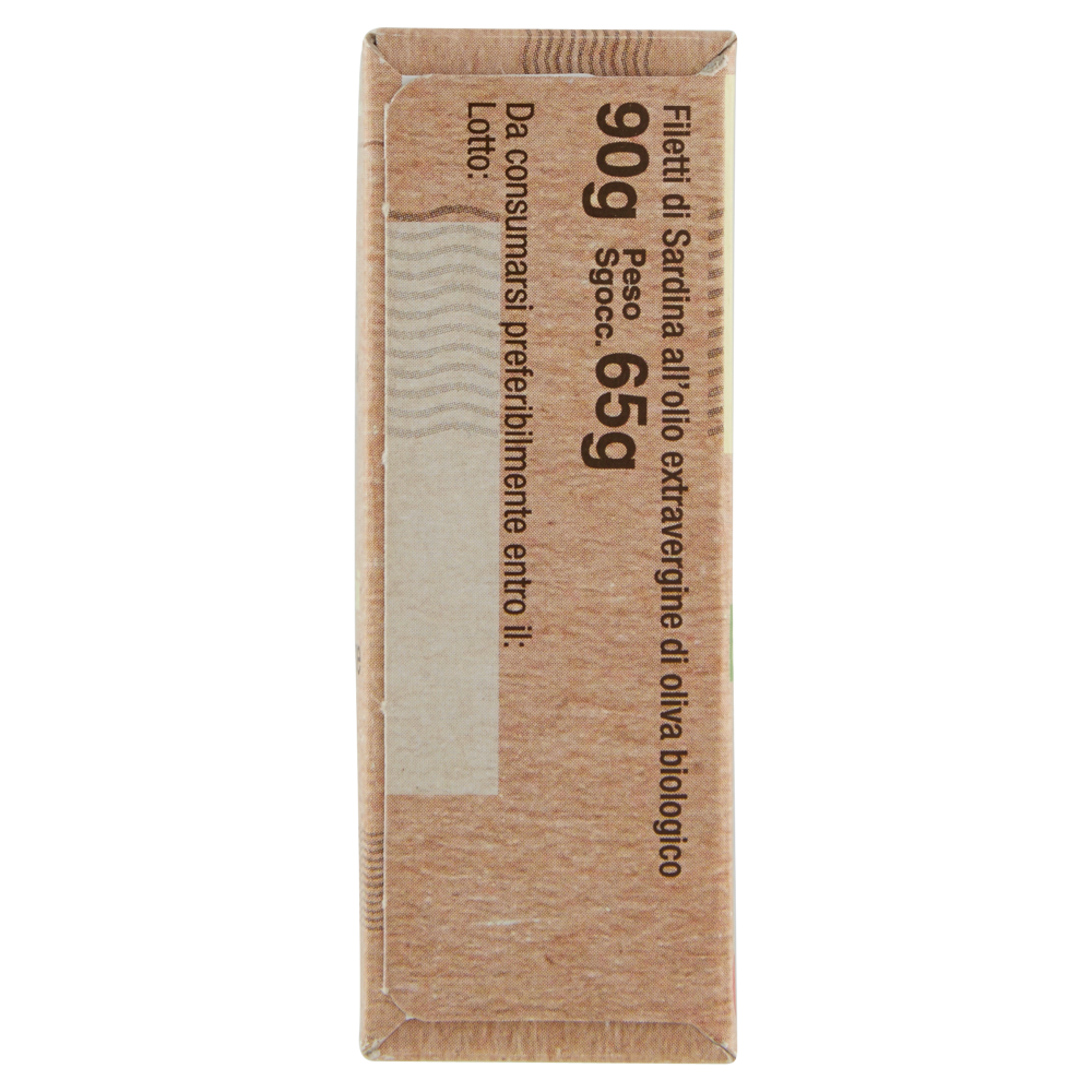 Delicius Filetti di Sardina all'olio extravergine di oliva biologico 90 g