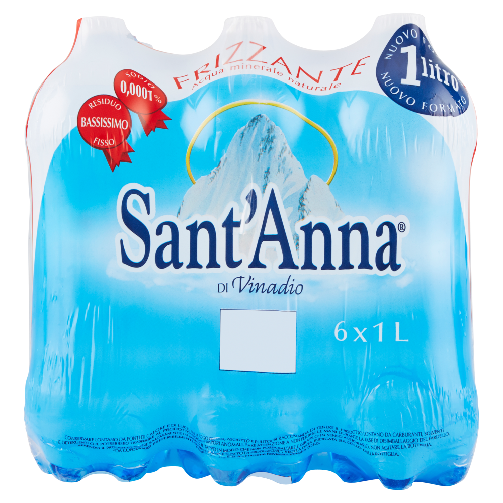 Sant'Anna Frizzante di Vinadio 6 x 1 L