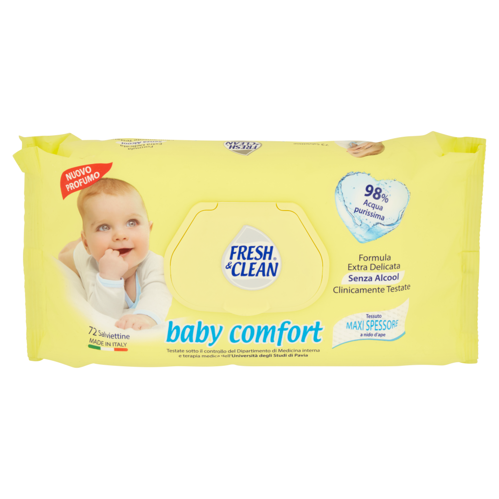 Fresh & Clean baby comfort Salviettine 72 pz