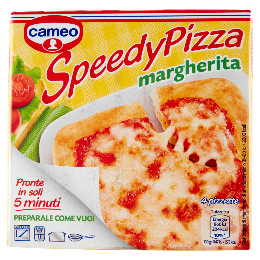 cameo Speedy Pizza margherita 4 x 75 g