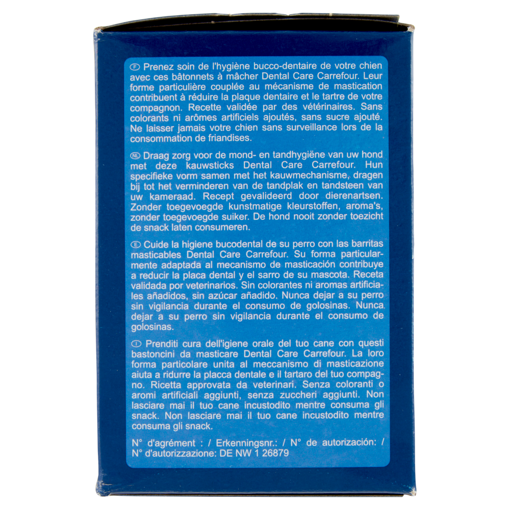 Carrefour Companino Dental Care Mini <10kg Triple Action x28 440 g