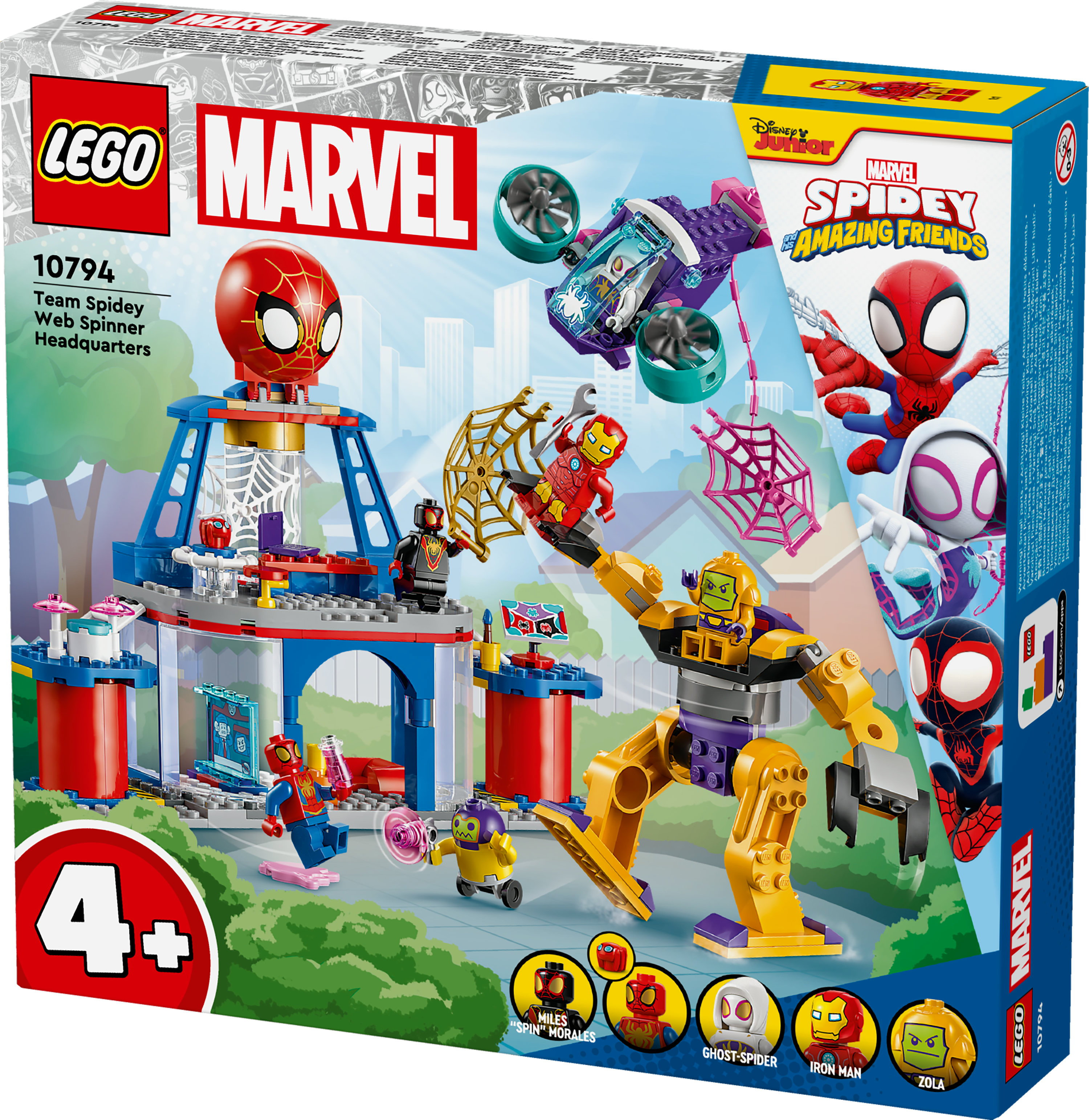 LEGO Quartier generale di Team Spidey