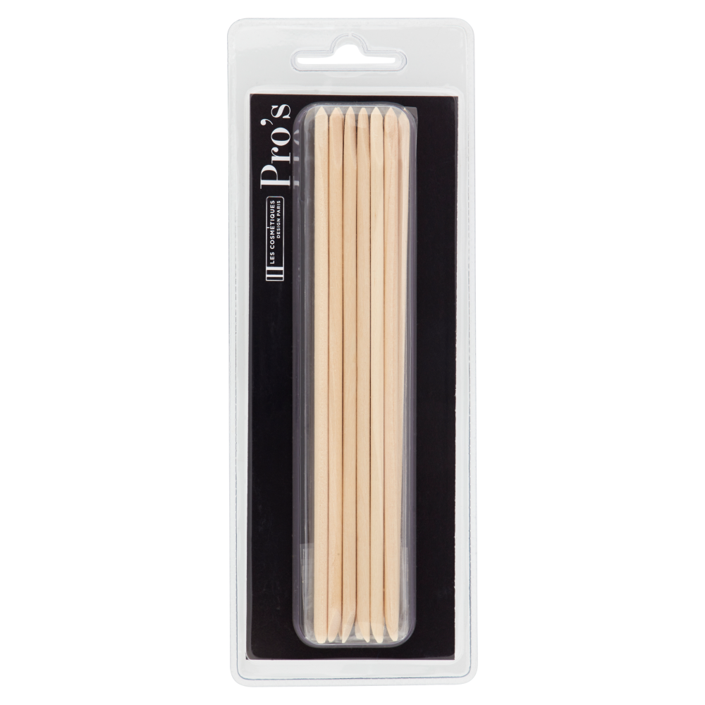 Pro's Bastoncini in Legno Spingi Pellicine 12 pz