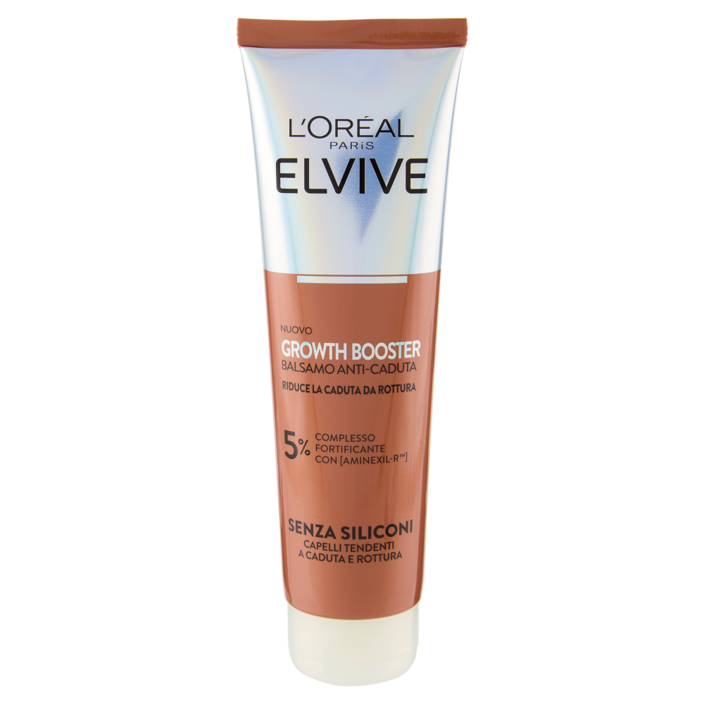 Elvive Growth Booster Balsamo Anti-Caduta, per Capelli Tendenti a Caduta e Rottura, 150 ml
