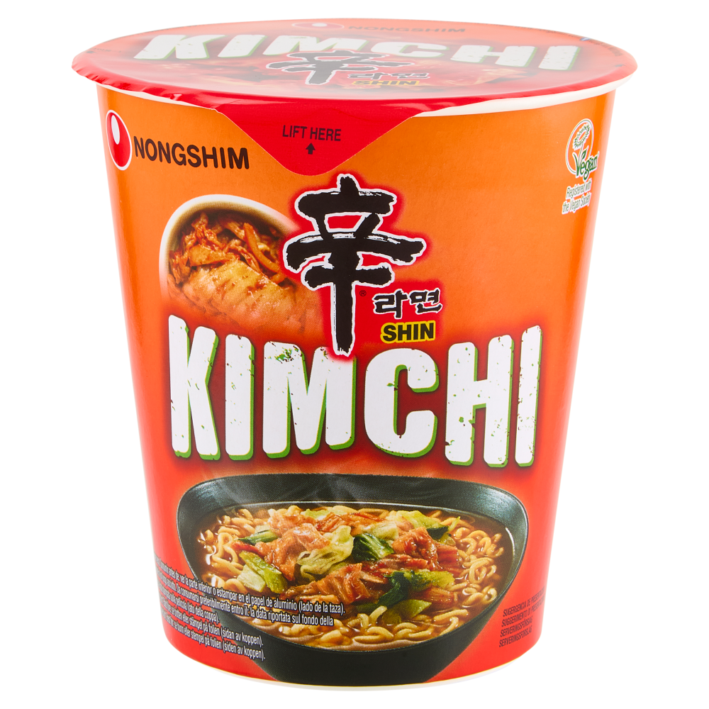 Nongshim Pac Shin Kimchi Cup Noodle 75 g
