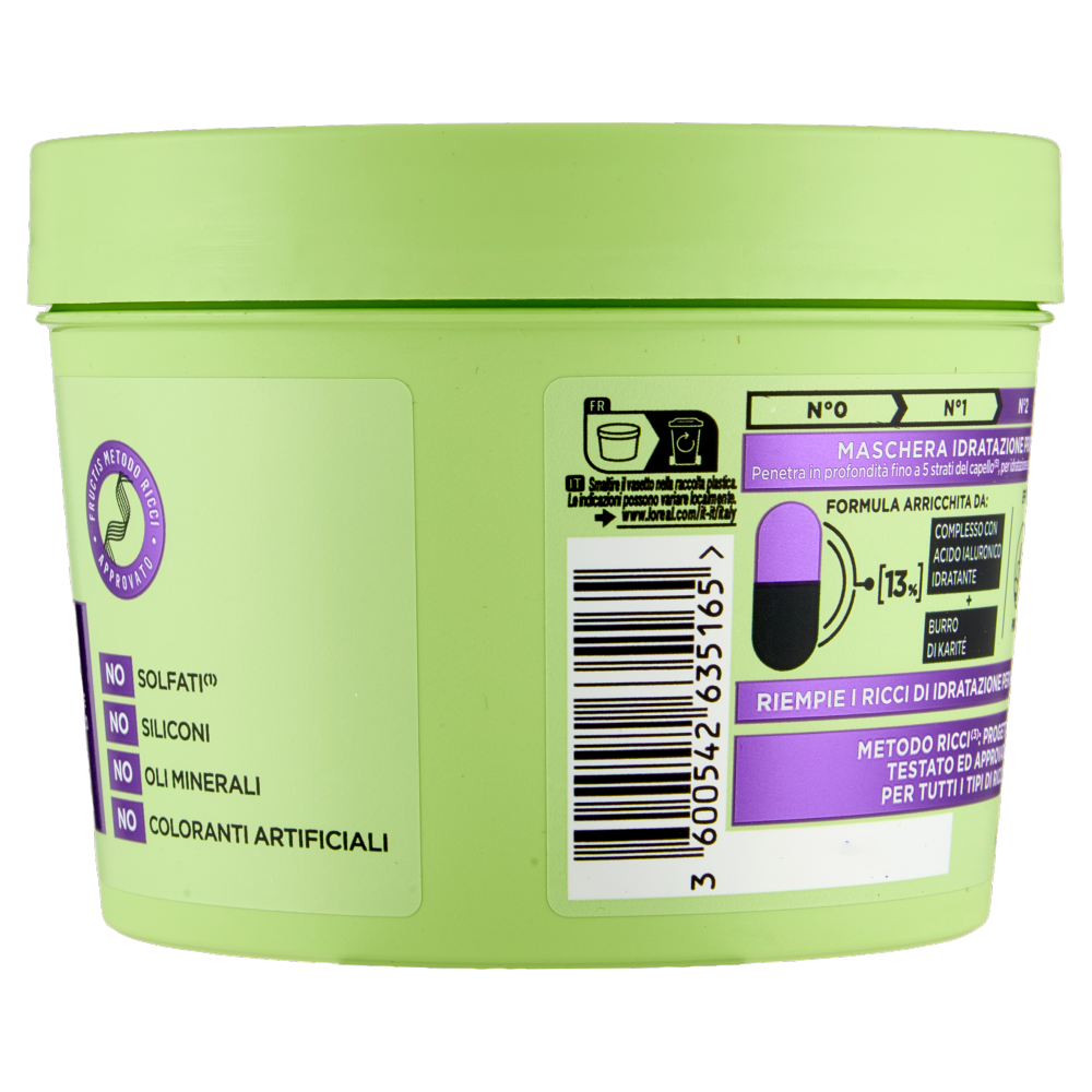Garnier Fructis Metodo Ricci N°2 Maschera, 370 ml