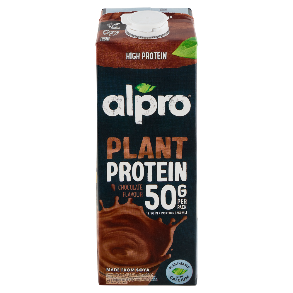 alpro Plant Protein 50 G per Pack Chocolate Flavour 1 L Carrefour