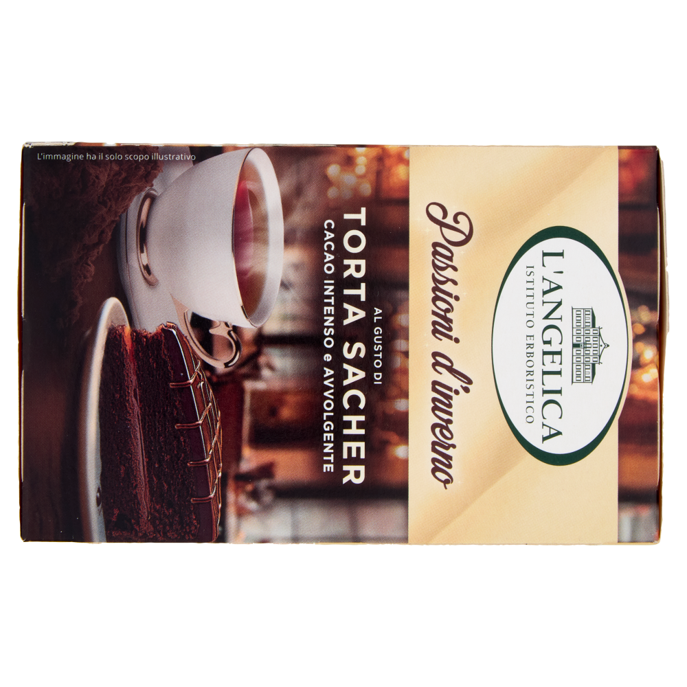L'Angelica Passioni d'inverno al Gusto di Torta Sacher 15 Filtri 27 g