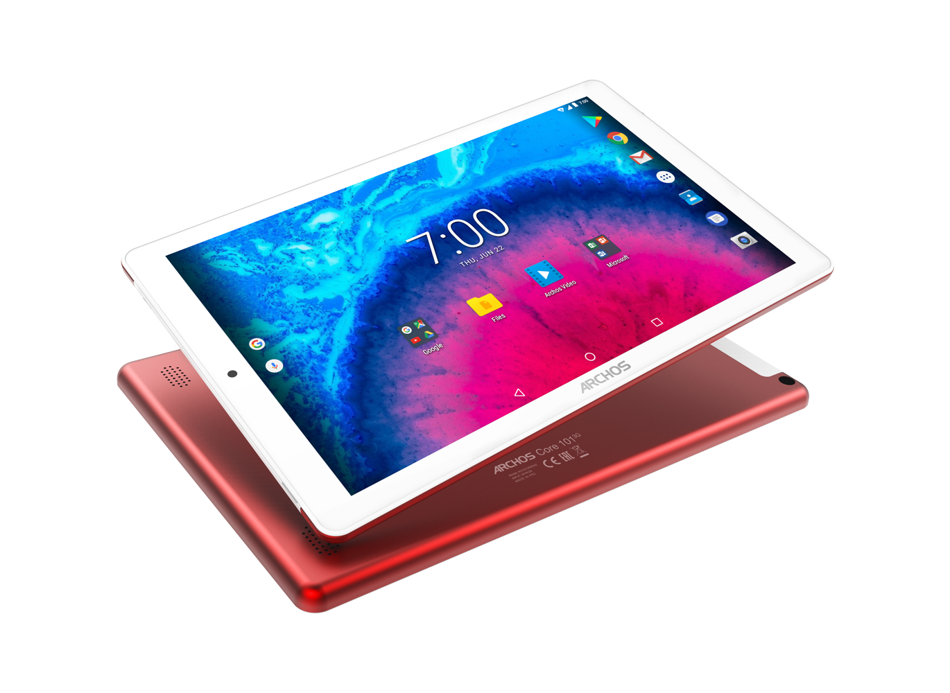Archos Core 101 3G Mediatek 16 GB 25,6 cm (10.1") 1 GB Wi-Fi 4 (802.11n) Android 7.0 Rosso