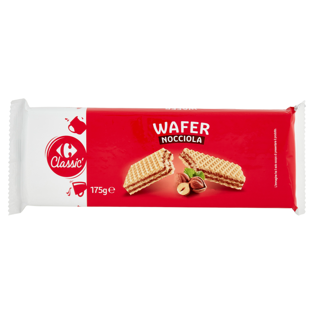 Carrefour Classic Wafer Nocciola 175 g