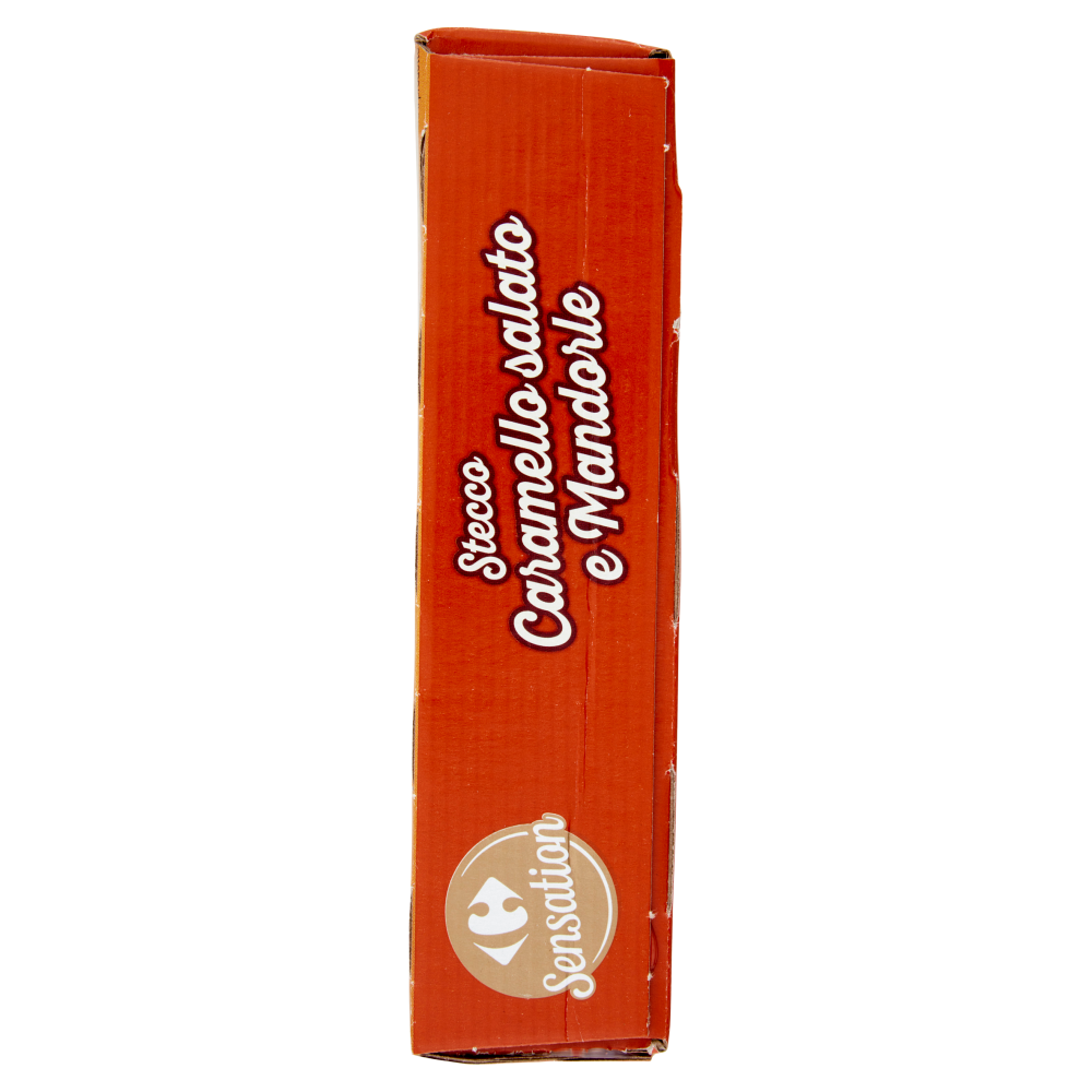 Carrefour Sensation Stecco Caramello salato e Mandorle 4 x 65 g