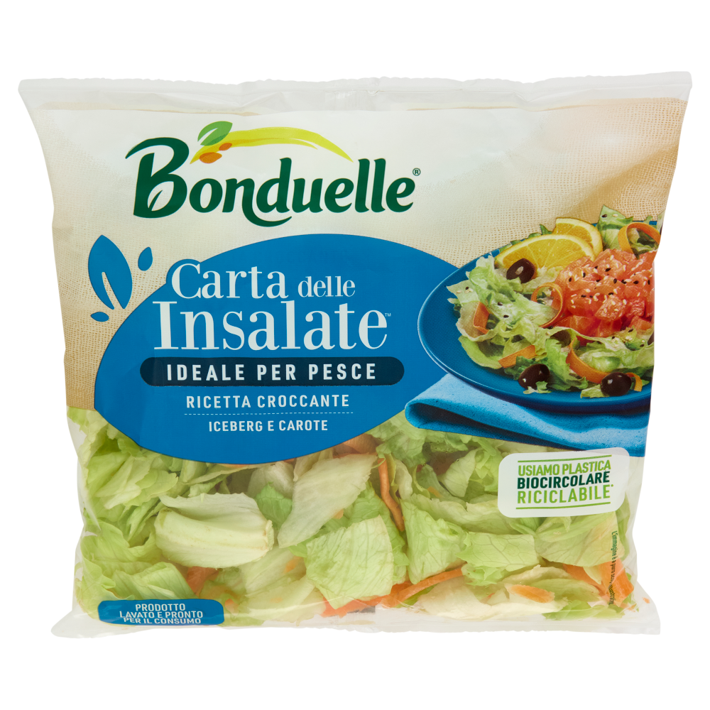 Bonduelle Carta delle Insalate Ricetta Croccante 230 g