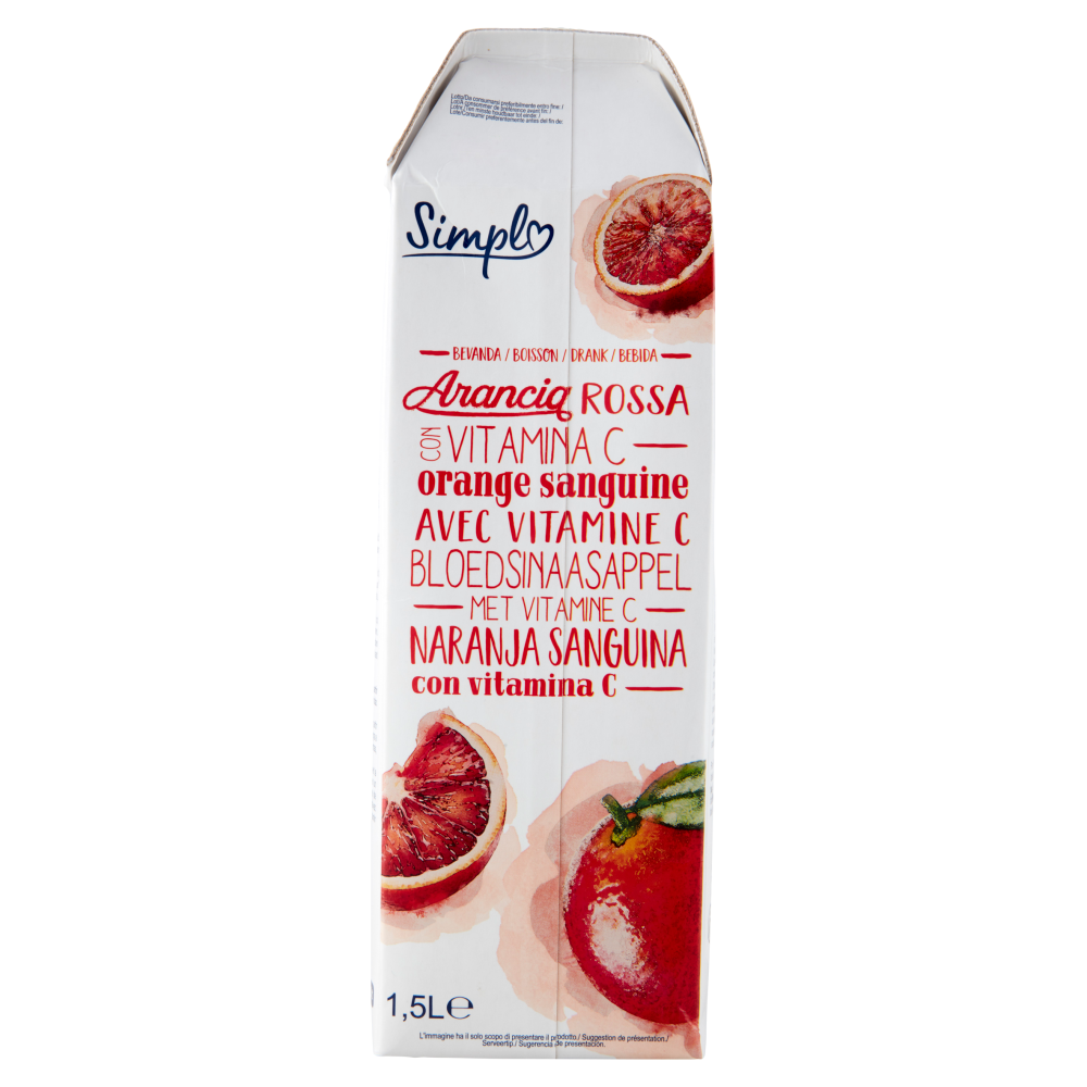 Simpl Bevanda Arancia Rossa con Vitamina C 1,5 L
