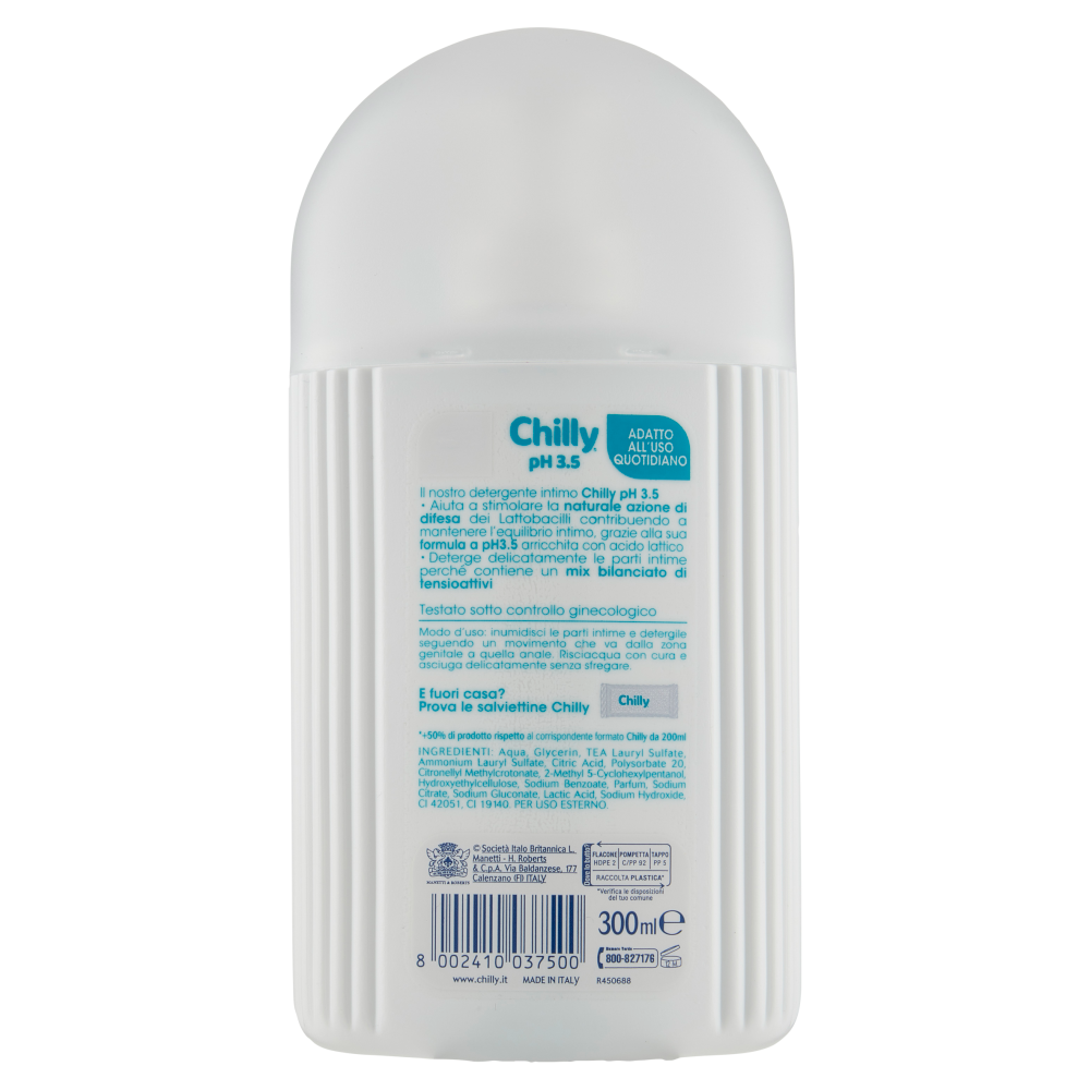 Chilly pH 3.5 Detergente Intimo 300 ml