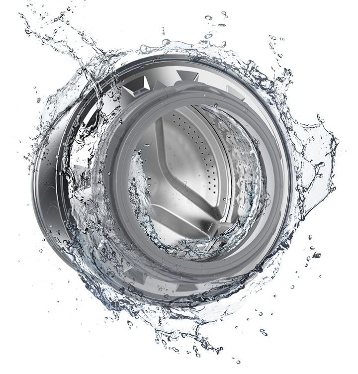 Samsung WW70TA026AE/ET lavatrice a caricamento frontale Crystal Clean™ 7 kg Classe B 1200 giri/min, Porta nera + panel nero