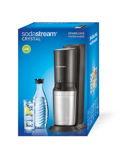 SodaStream Crystal Nero, Metallico