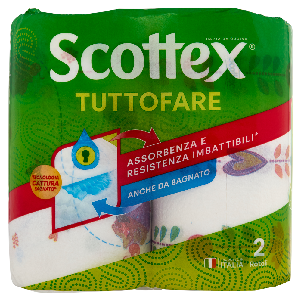Scottex Tuttofare Carta da Cucina 2 pz