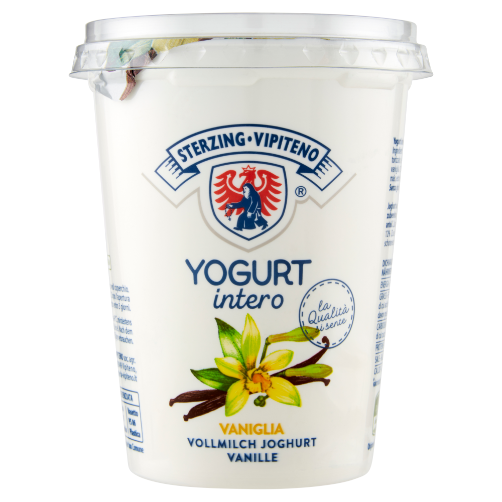 Sterzing Vipiteno Yogurt intero Vaniglia 500 g
