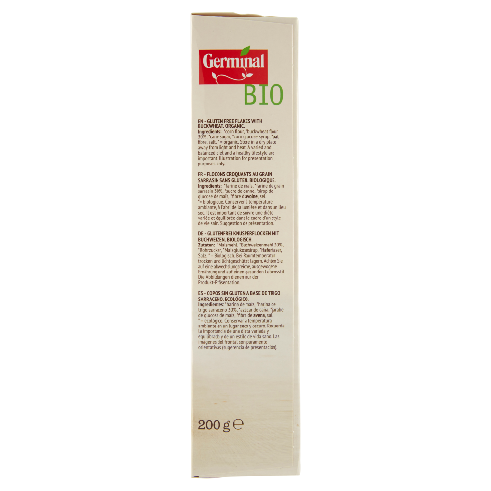 Germinal Bio Flakes Grano Saraceno Gluten Free 200 g