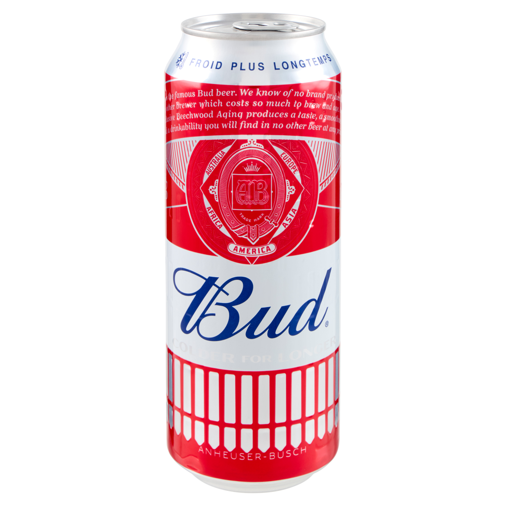Bud Birra lager americana lattina 50 cl