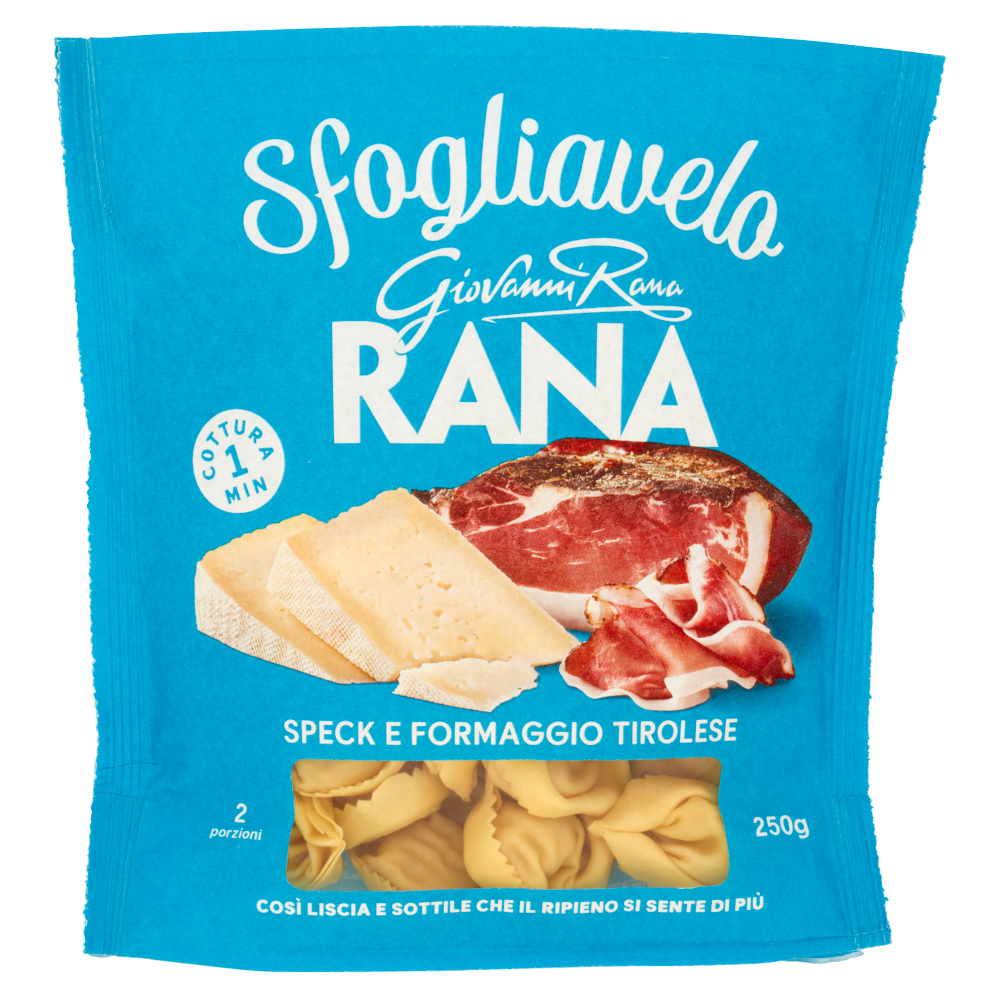 Giovanni Rana Sfogliavelo Speck e Formaggio Tirolese 250 g