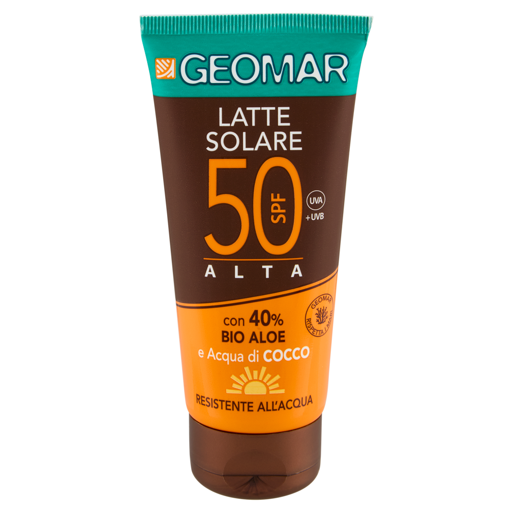 Geomar Latte Solare SPF 50 Alta 100 mL