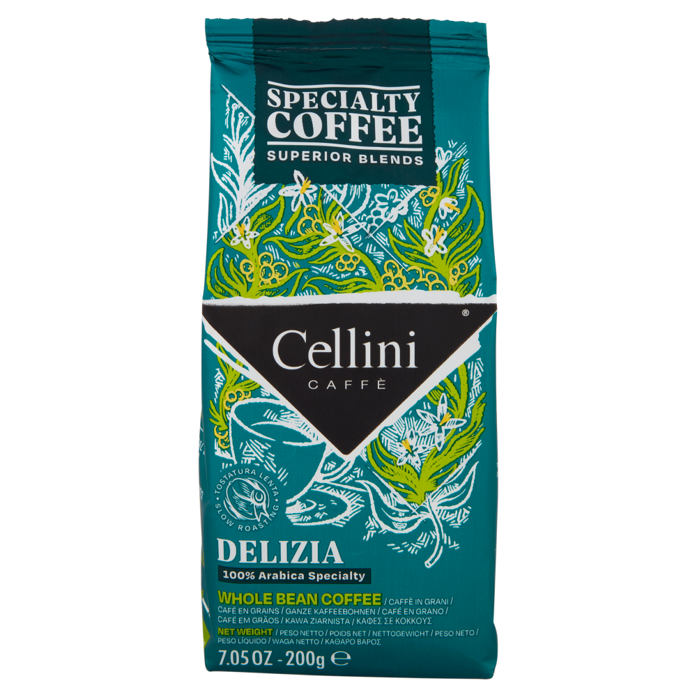 Cellini Caffè Specialty Coffee Delizia Caffè in Grani 200 g