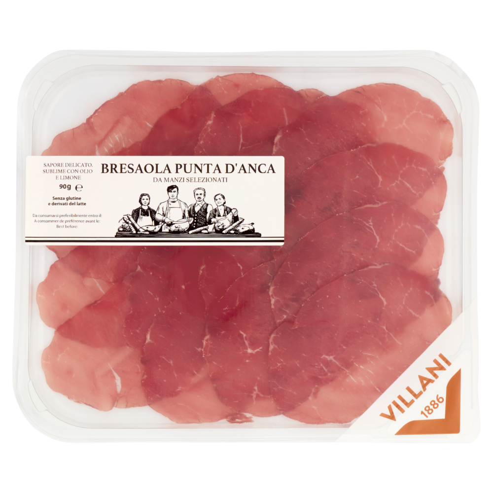 Villani Bresaola Punta d'Anca 90 g