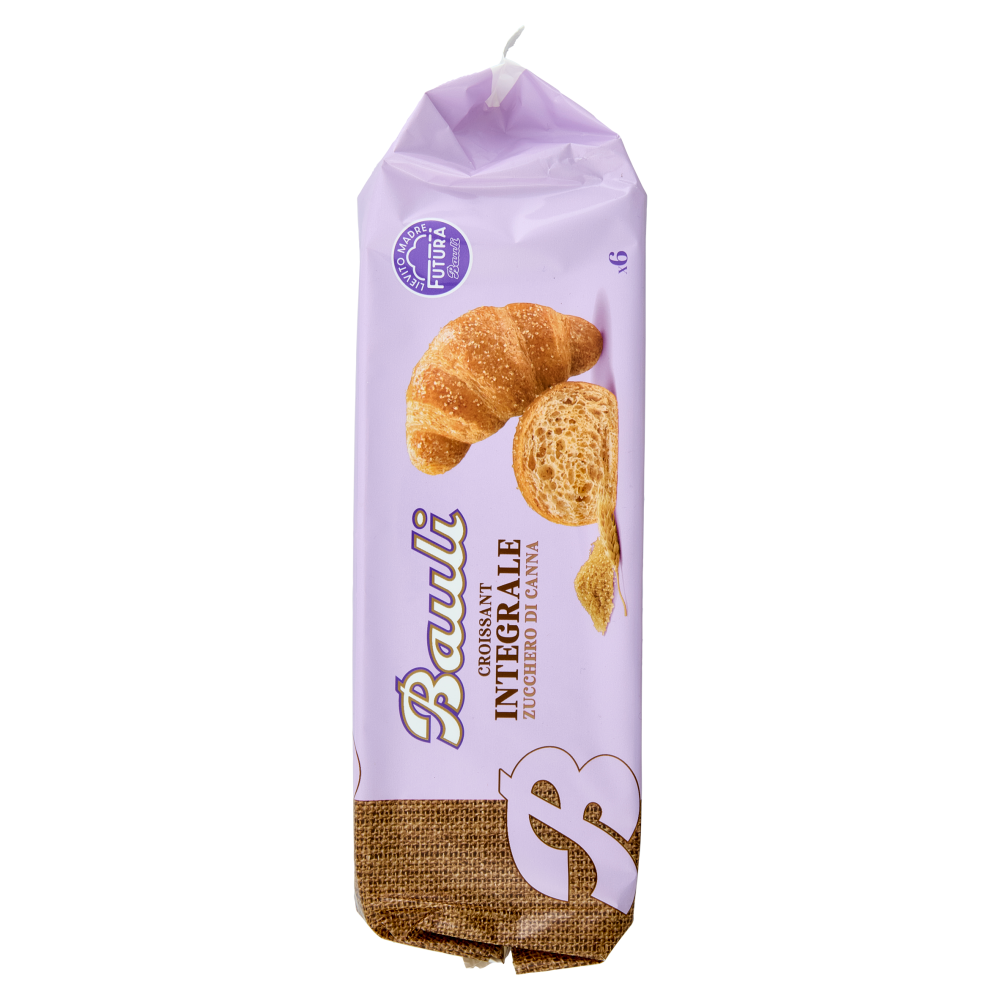 Bauli Croissant Integrale Zucchero di Canna 6 x 37 g