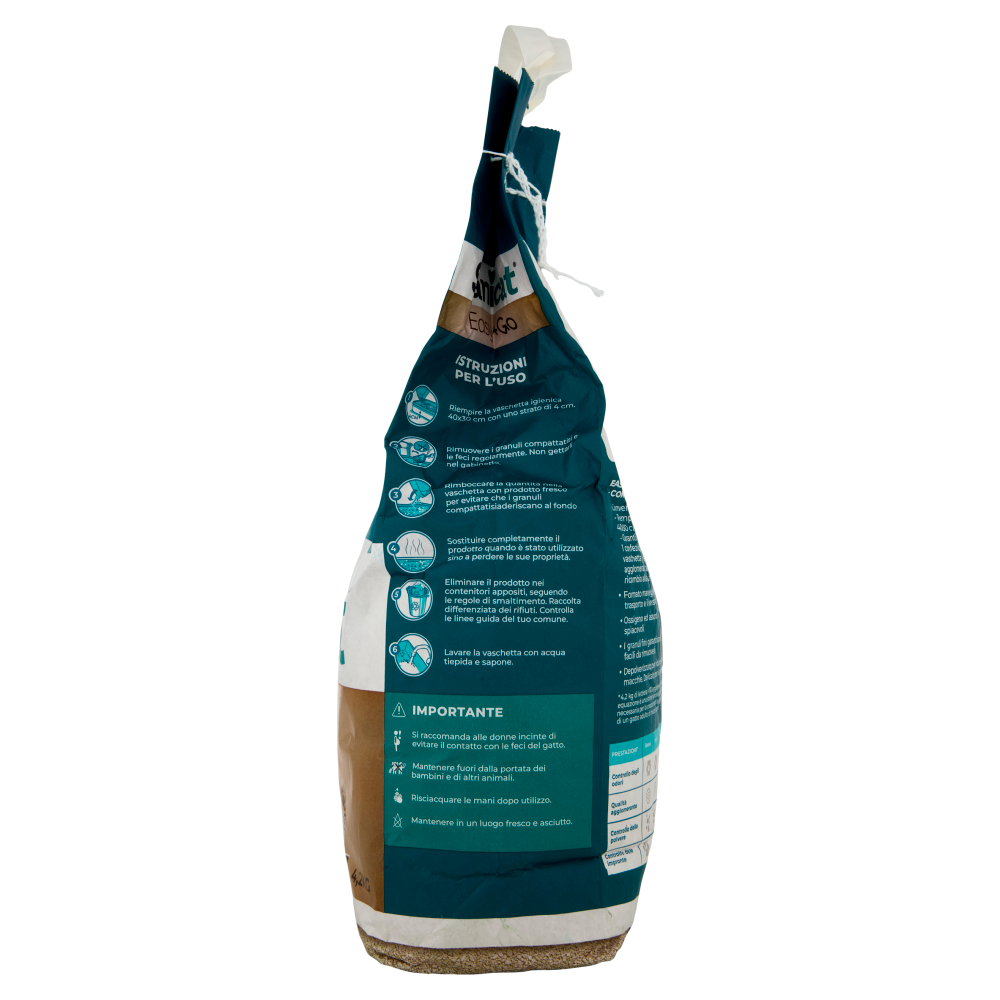 Sanicat Easy+Go Lettiera Agglomerante 4,2 Kg