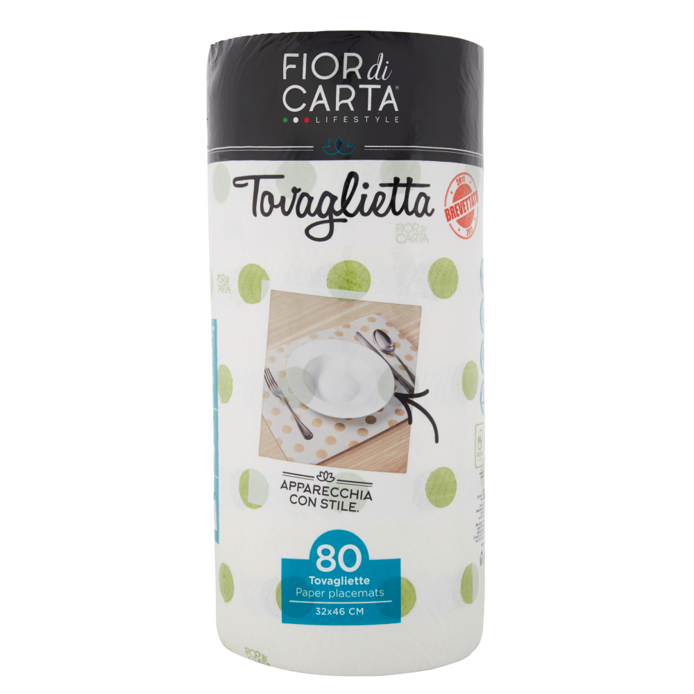 Fior di Carta Lifestyle Tovagliette 32x46 cm 80 pz