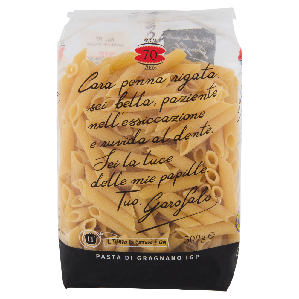 Garofalo Penne Ziti Rigate 70 Pasta di Gragnano IGP 500 g Carrefour
