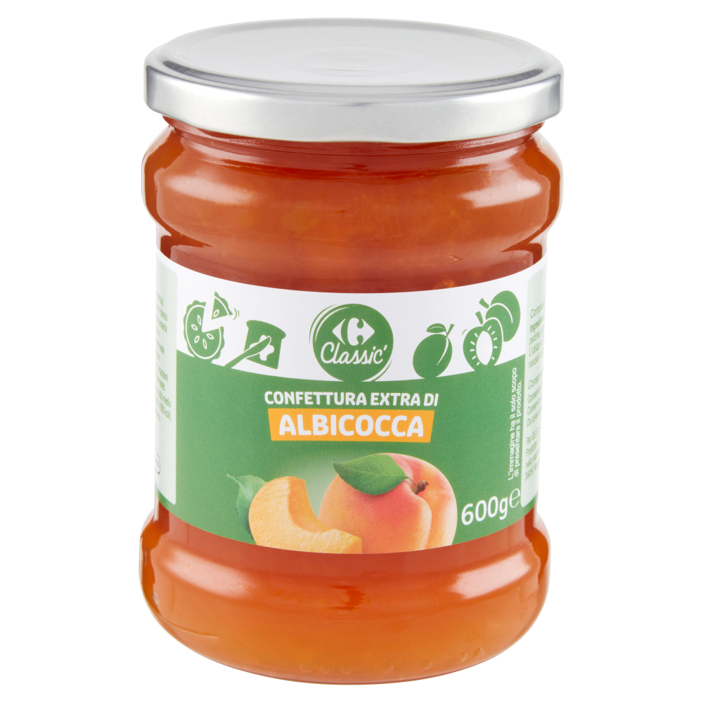 Carrefour Classic Confettura Extra di Albicocca 600 g