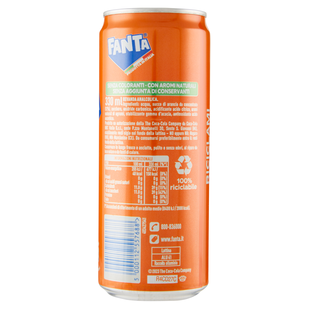 Fanta Original Sleek 33 cl 