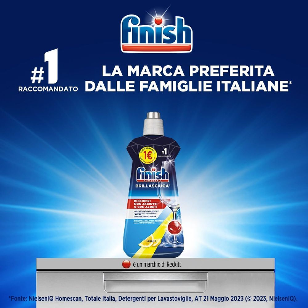 Finish Brillantante Lavastoviglie Limone 500 ml