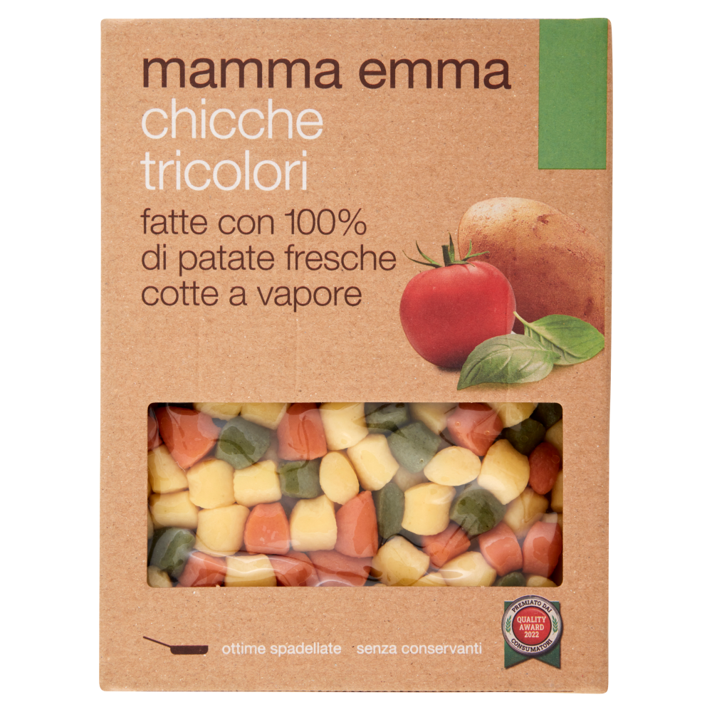 mamma emma chicche tricolori 400 g