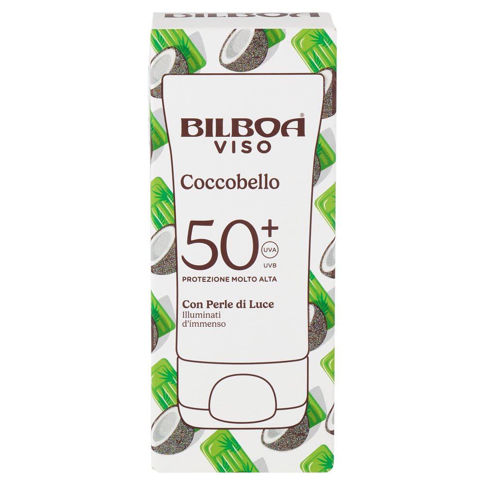 Bilboa Viso Coccobello 50+ Protezione Molto Alta con Perle di Luce 40 ml