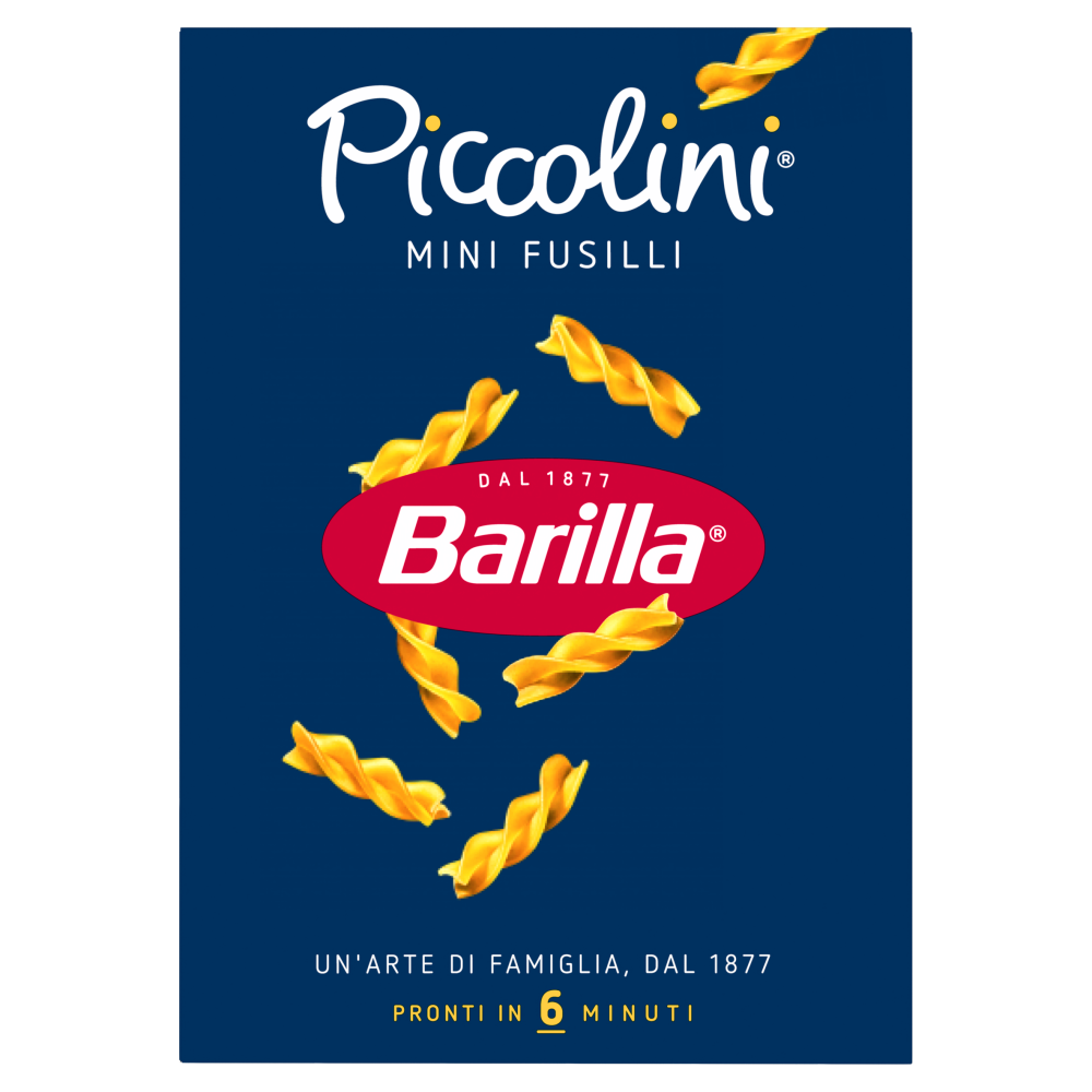 Barilla Pasta Piccolini Mini Fusilli 500g