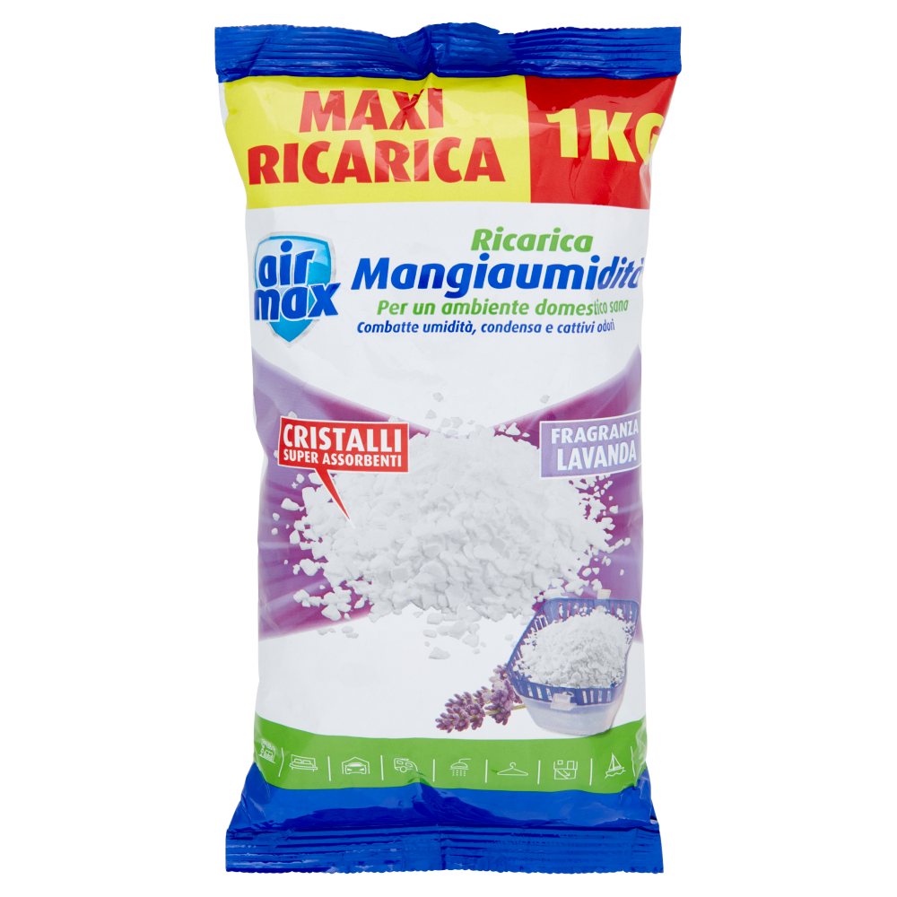 air max Mangiaumidità Ricarica Fragranza Lavanda 1000 g