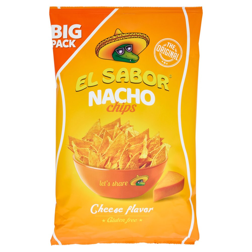 El Sabor Nacho chips Cheese flavour 180 g
