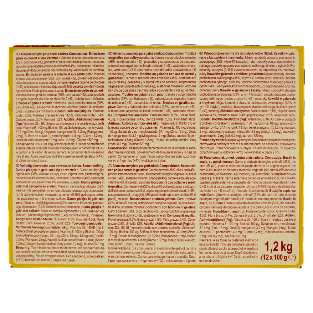 Carrefour Companino Vitalive Original Selection Gelatina 12 x 100 g